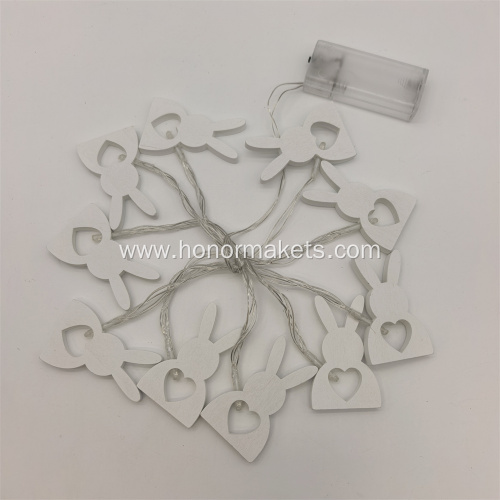 10PCS Rabbits String Lights